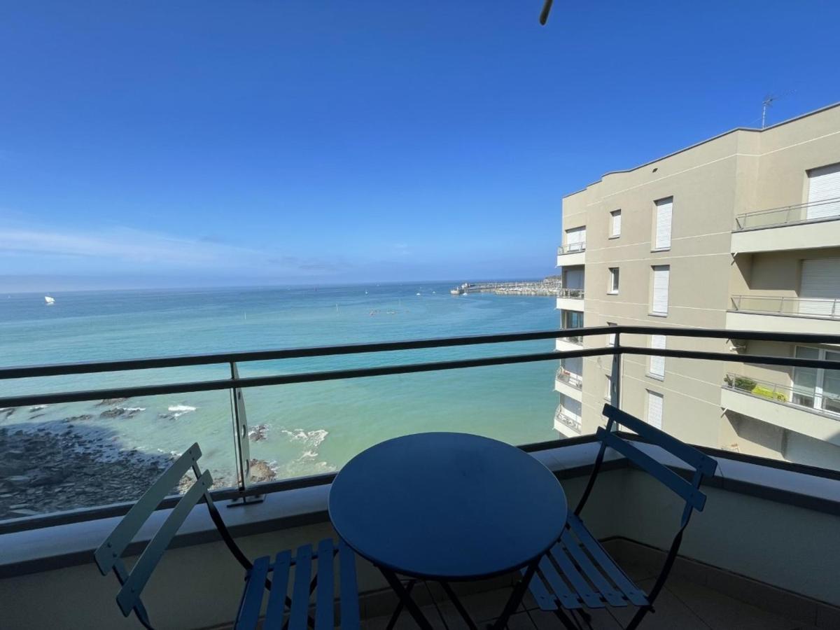 Charmant T2 En Front De Mer, 4 Pers., Ascenseur, Garage, Wi-Fi - Fr-1-361-383 Granville Dış mekan fotoğraf