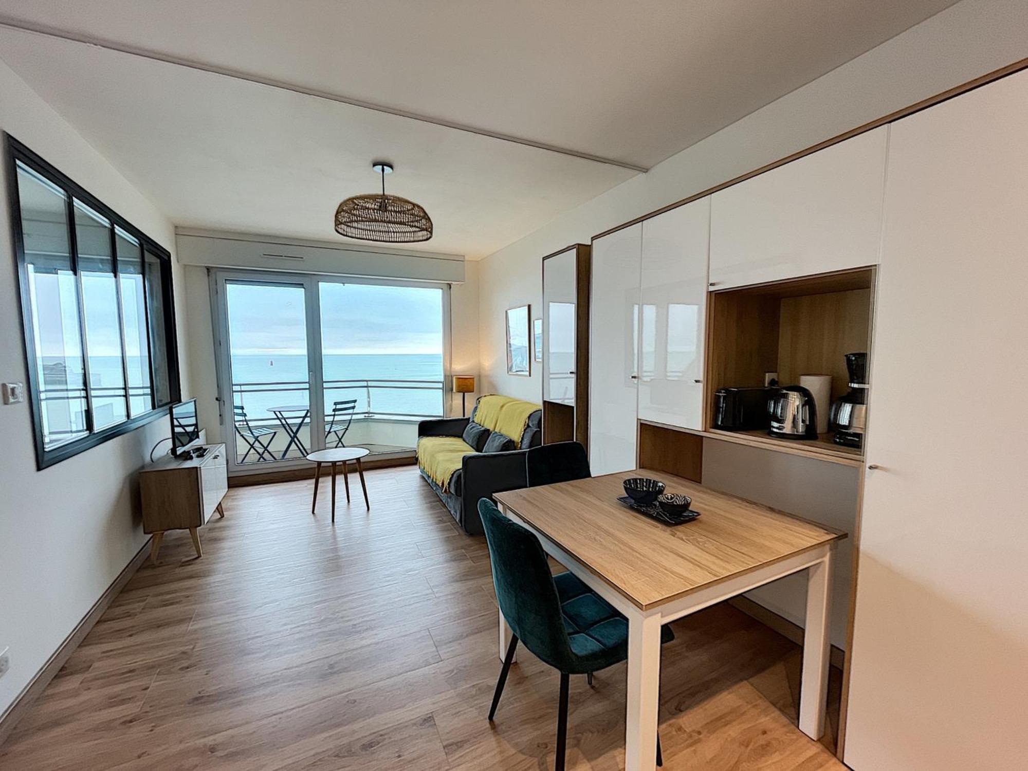 Charmant T2 En Front De Mer, 4 Pers., Ascenseur, Garage, Wi-Fi - Fr-1-361-383 Granville Dış mekan fotoğraf